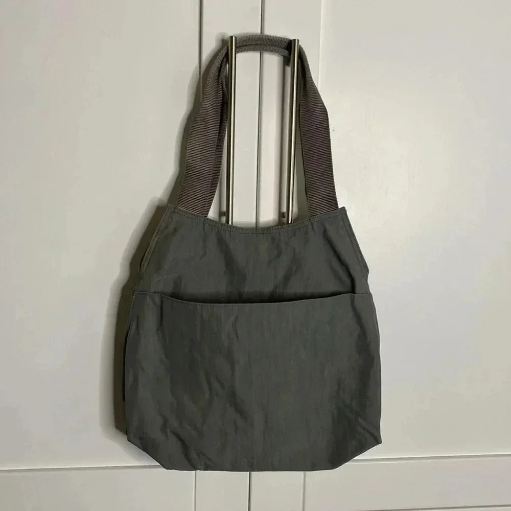 BAGGALLINI Grey Nylon Shoulder/Travel Bag - Picture 3 of 8